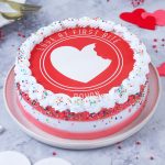 Chocolate Photo Cream Round Cake - Image 2