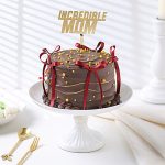 Coated Truffle Cream Round Cake