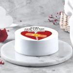 Photo Chocolate Round Cake - Image 3