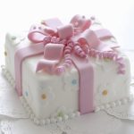 Precious Bow Fondant Cake - Image 2