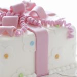 Precious Bow Fondant Cake - Image 3
