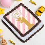 Frosted Chocolate Rectangle Cake - Image 3