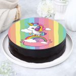 Cloud Unicorn Cream Cake - Image 2