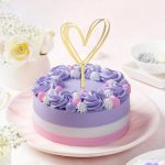 Rose Chocolate Heart Cream Cake - Image 2