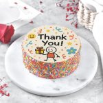 Cocoa Cream Circle Cake - Image 2