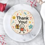 Cocoa Cream Circle Cake - Image 3