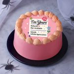 Photo Print Dark Bento Cake