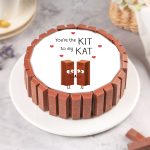 Irresistible Chocolate Photo Cream Cake - Image 2