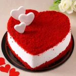 Heart's Desire Red Cake - Image 2