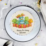 Fluffy Vanilla Birthday Delight Cake - Image 3