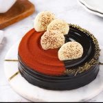 Continental Chocolate Truffle Round Cake - Image 3