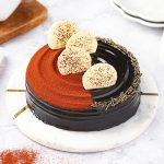 Continental Chocolate Truffle Round Cake