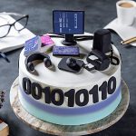 Square Semi Fondant Chocolatecake