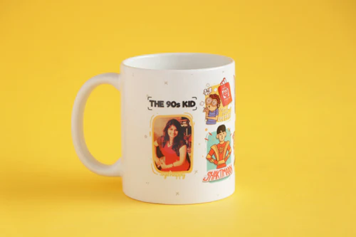 90s Childhood Photo Mug