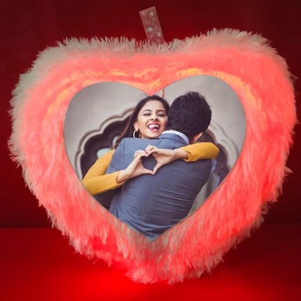 Forever Love Heart Cushion