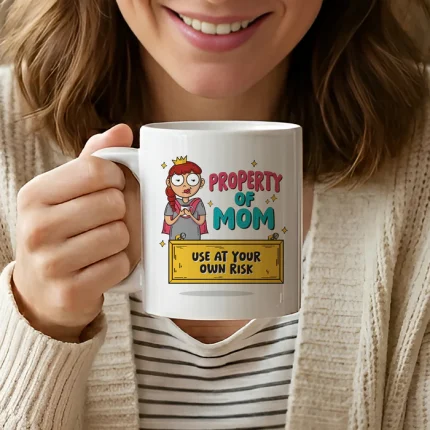 Hands Off Mom's Mug