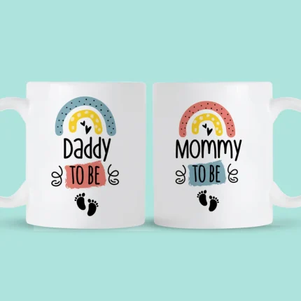 Mommy & Daddy To Be Mug Set