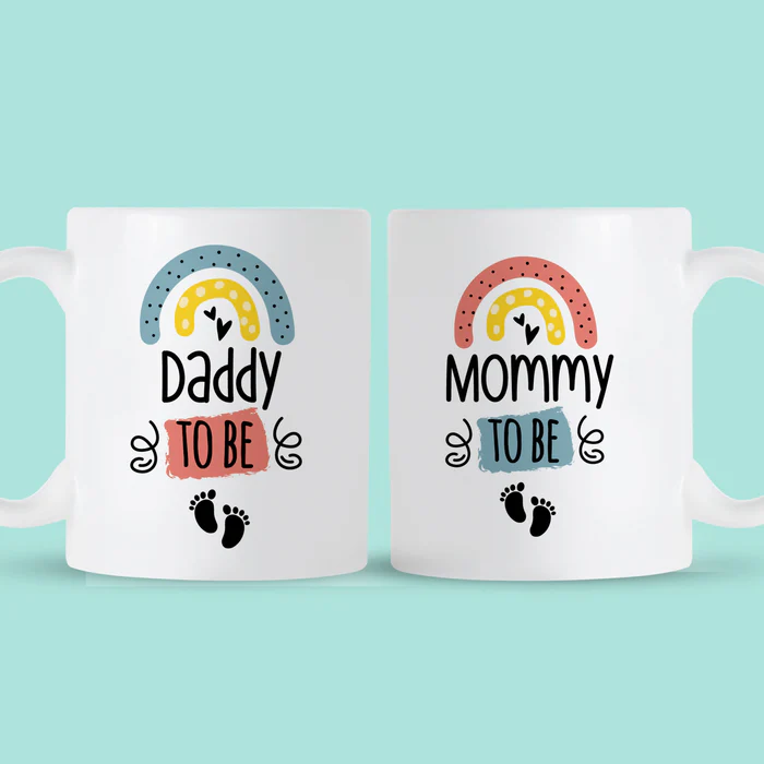 Mommy & Daddy To Be Mug Set Mommy & Daddy To Be Mug Set