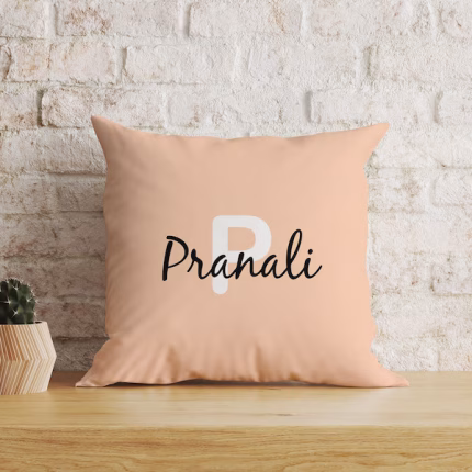 Personalized Letter Name Cushion