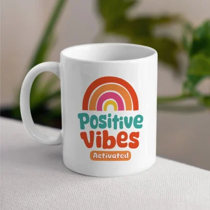 Rainbow Positivity Mug