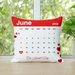 Romantic Date Memory Cushion