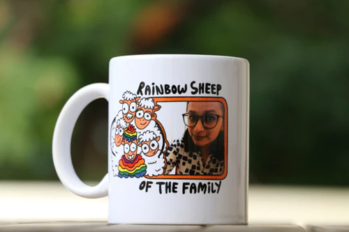 Sheep Love Photo Mug Sheep Love Photo Mug